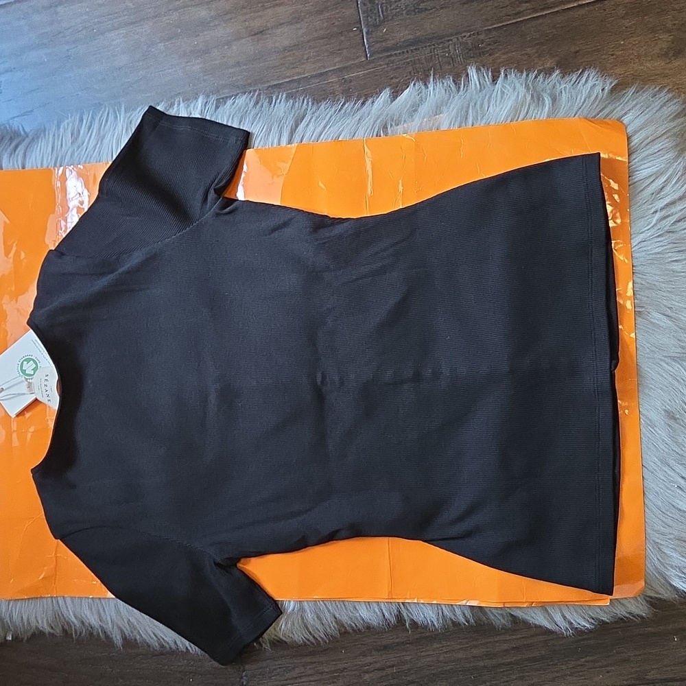 Nwt! Sezane Grant T.Shirt Black - Picture 9 of 10